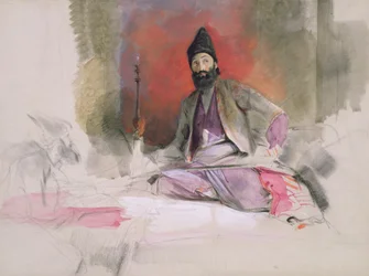 Study of a Turkish Magnate, possibly Hallicoo Mirza