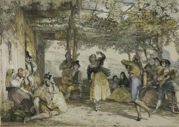 Spanish Peasants Dancing the Bolero
