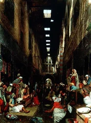 The Bezestein Bazaar of El Khan Khallil, Cairo