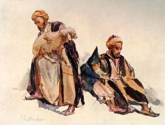 Syrian Shepherds and Shepherd Boy