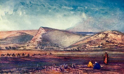 The Hills Round Nazareth from the Plain of Esdraelon, 1902
