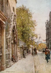 The Tower of London from Great Tower Street