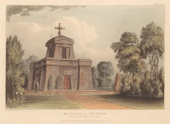 Mausoleum, at Trentham (The Seat of the Marquis of Stratford)