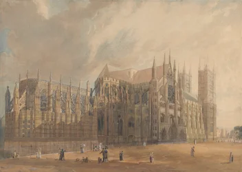 Northeast View of Westminster Abbey