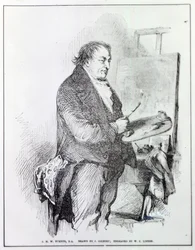 Joseph Mallord William Turner, engraved by W.J. Linton