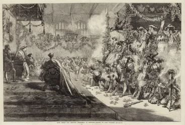 King Henry VIII Keeping Christmas at Greenwich