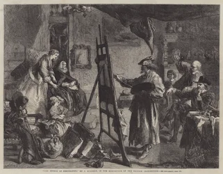 The Studio of Rembrandt