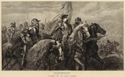 With All Their Banners Bravely Spread, And All Their Armour Flashing High