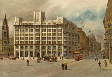 Liverpool: Tower Building and Water Street