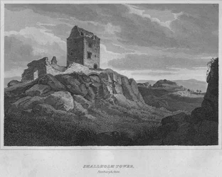 Smallholm Tower, Roxburghshire