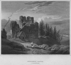 Thirlwall Castle, Northumberland, 1814