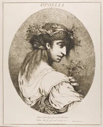 Ophelia, from Twelve Characters from Shakespeare