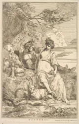 Pastoral (from Fifteen Etchings Dedicated to Sir Joshua Reynolds)