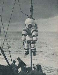 The Eternal Fight Against the Sea: Armoured Casing for the Deep-Sea Diver, c1935