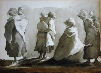 Peasant Women and Children