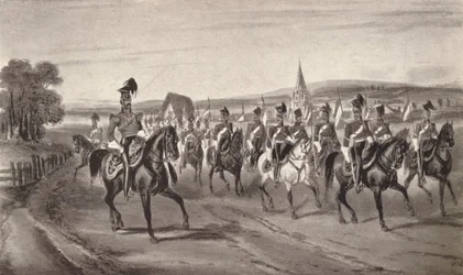 Going to the Review 16th Lancers