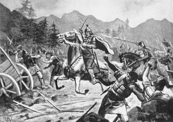 Basil II at the Battle near Setaina