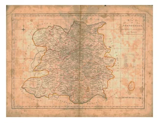 A Map of Shropshire