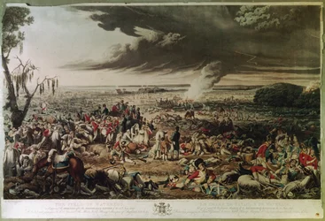 The Field of Waterloo as it Appeared the Morning after the Memorable Battle of the 18th June 1815