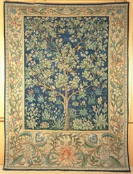 Tree Portiere tapestry, made for William Morris & Co.