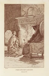 Illustration for Jane Eyre by Charlotte Bronte