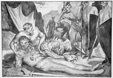 The Death of Beowulf
