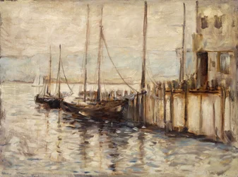 Fishing Boat in a Harbor