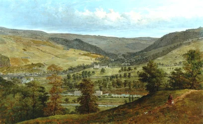 Cragg Vale & Stocks Hall from Broadbottom