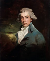 Portrait of the playwright and Whig statesman Richard Brinsley Sheridan