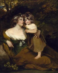 The Countess of Darnley and her Daughter, Lady Elizabeth Bligh