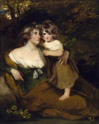 The Countess of Darnley and her Daughter, Lady Elizabeth Bligh