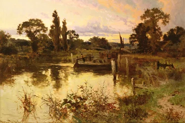 The River at Sunset
