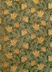 Tulips, design for The Silver Studio