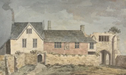 Inside of Castle Gate, Taunton, Somerset
