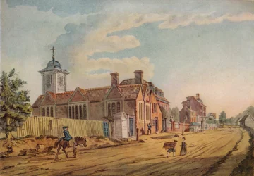 The Old Chapel, Kentish Town, c1770