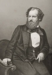 Albert Smith, engraved by D.J. Pound from a photograph, from 