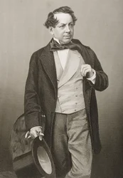 John Baldwin Buckstone (1802-79) Engraved by D.J. Pound from a Photograph, from 