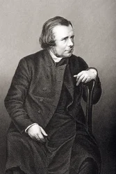 Samuel Wilberforce (1805-73) Engraved by D.J. Pound from a Photograph, from 