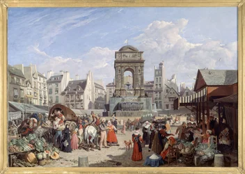 The Market and the Fountain of the Innocents