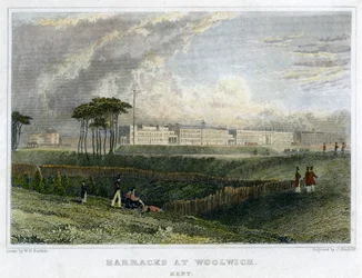 Barracks at Woolwich, Kent