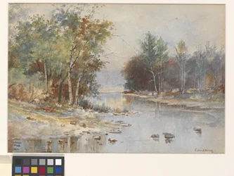 Untitled (Stream in Autumn)