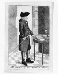 Portrait of Adam Smith 1723-1790, the Author of The Wealth of Nations, 1790