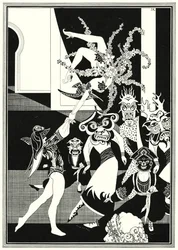 Illustration for The Story of Aladdin and the Wonderful Lamp