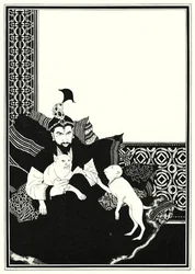 Illustration for The Story of Aladdin and the Wonderful Lamp