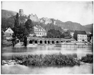 Heidelberg Castle, Germany, late 19th century