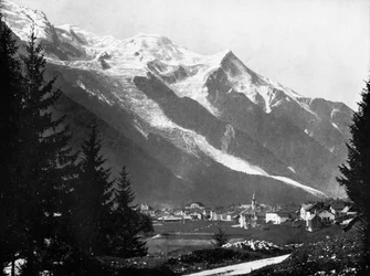 Mont Blanc from Switzerland