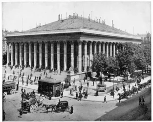 The Bourse, Paris, late 19th century
