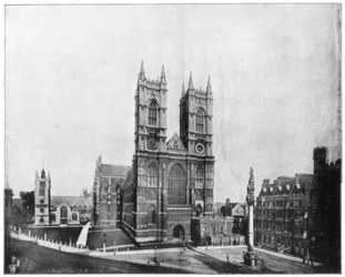 Westminster Abbey, London, late 19th century