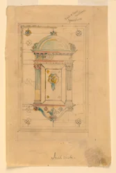 Design for a Wall Niche