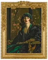 A Lady in Black and Green: Mrs Freda Dudley Ward
